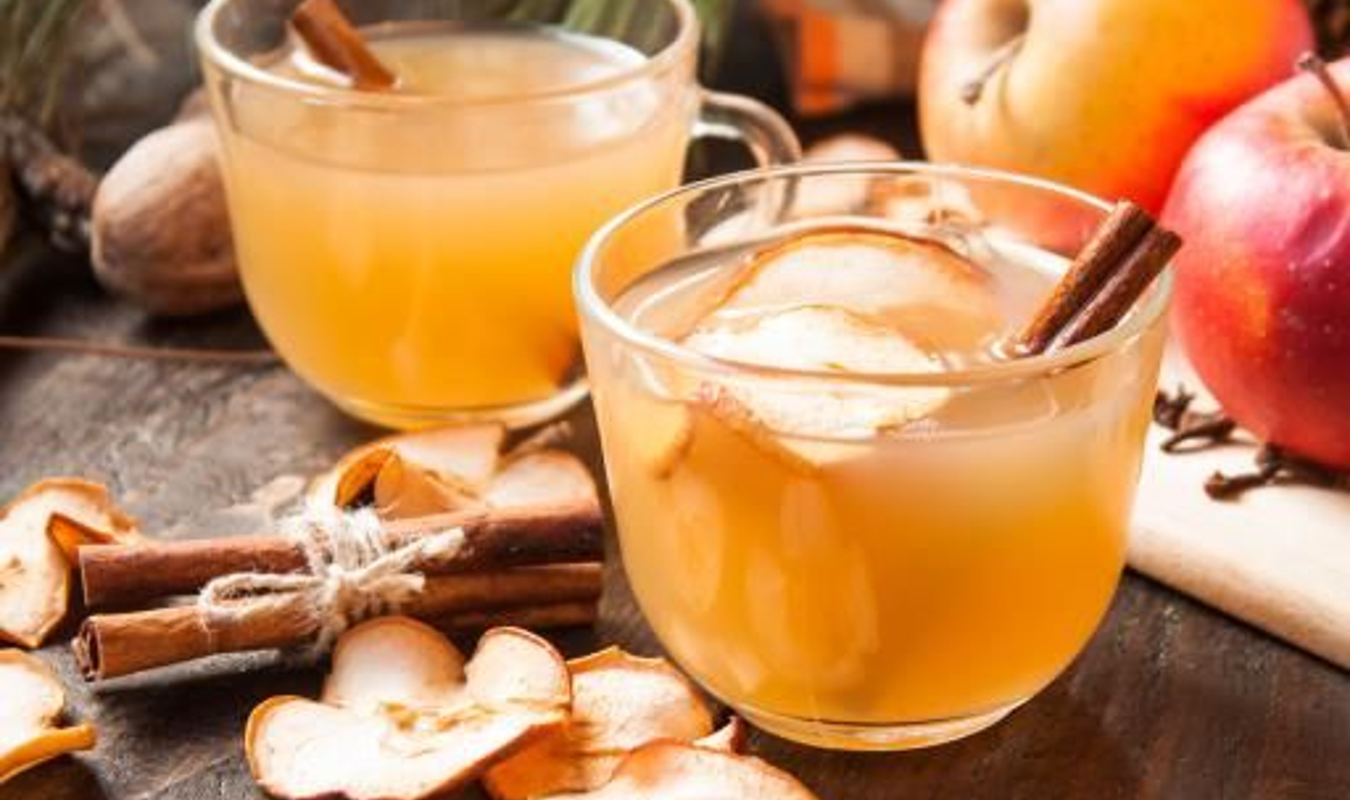 Une tisane pomme-cannelle  ! 