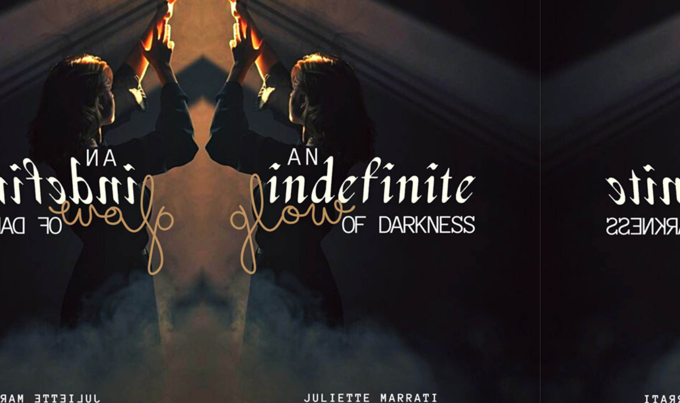 An indefinite glow of darkness