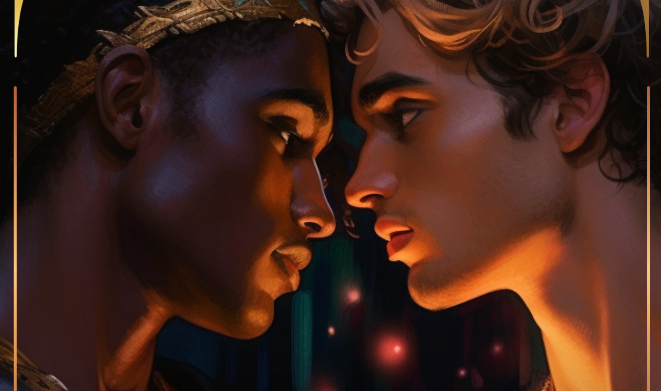 Rouge écarlate & lune d'argent