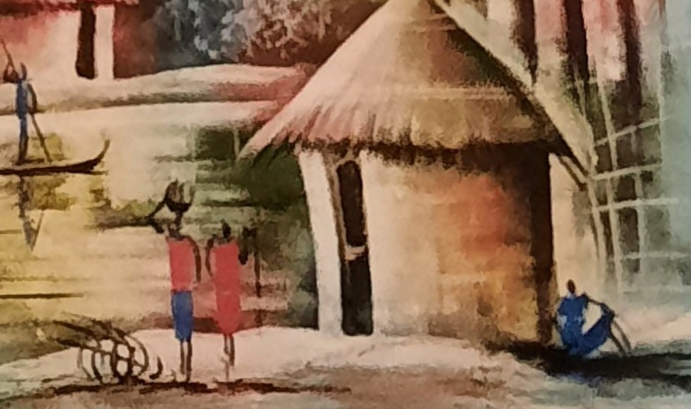 La jeune fille et l'artiste 