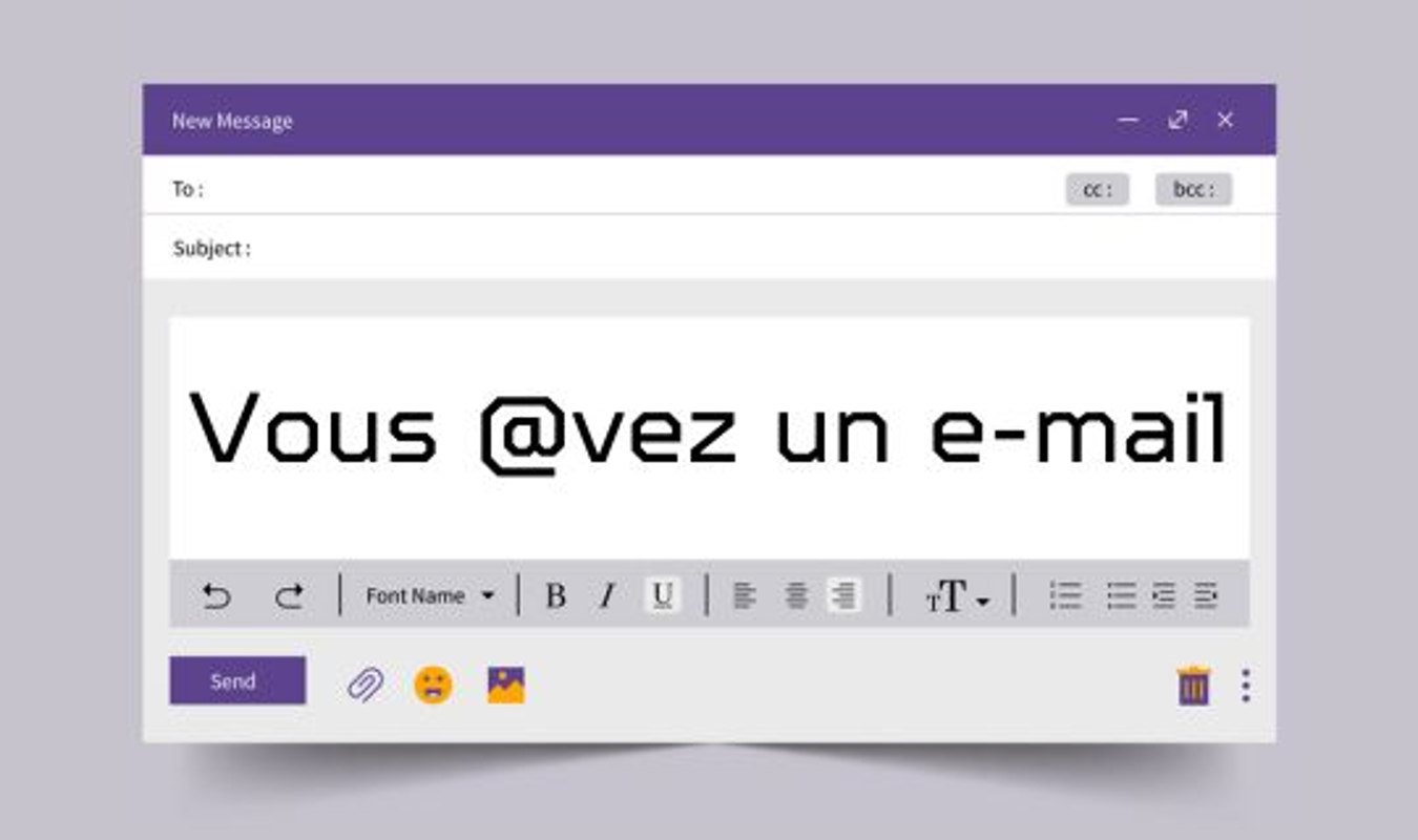 Vous avez un e-mail