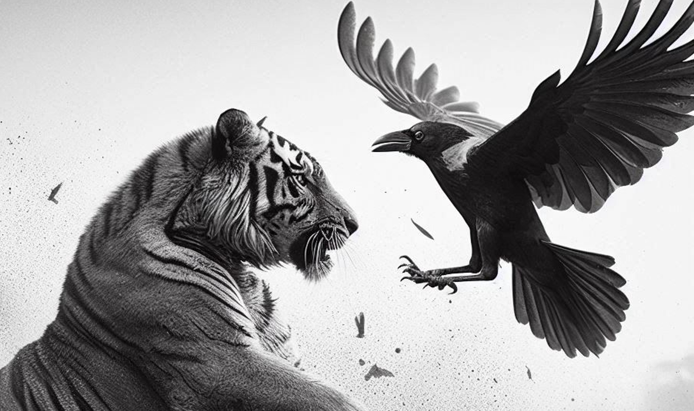 Blessure d'une plume