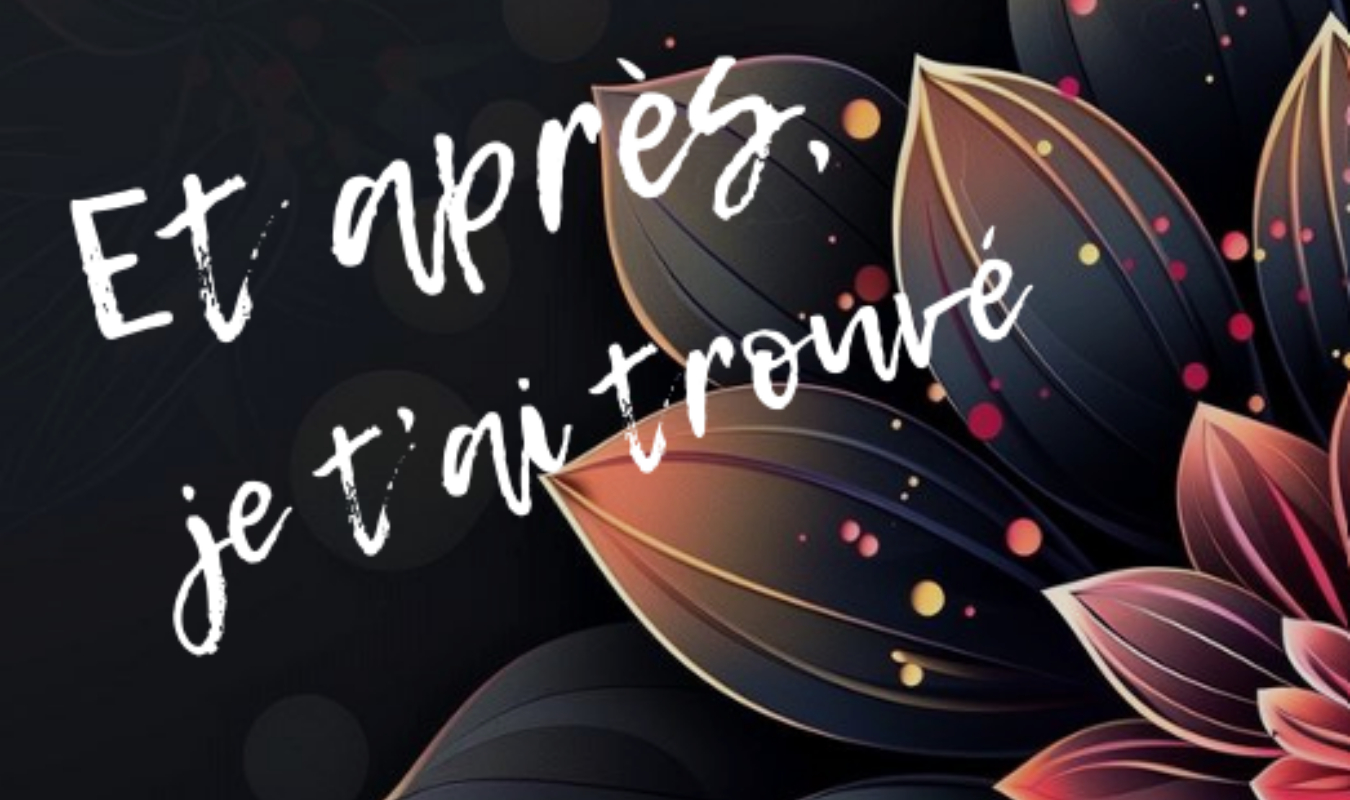 Et après, je t'ai trouvé