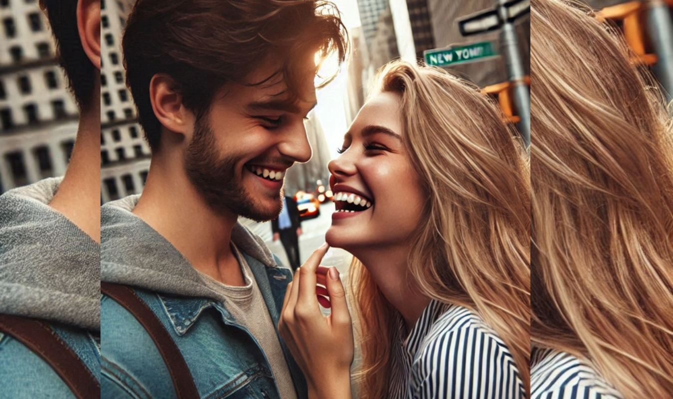 L’amour sur le chemin.