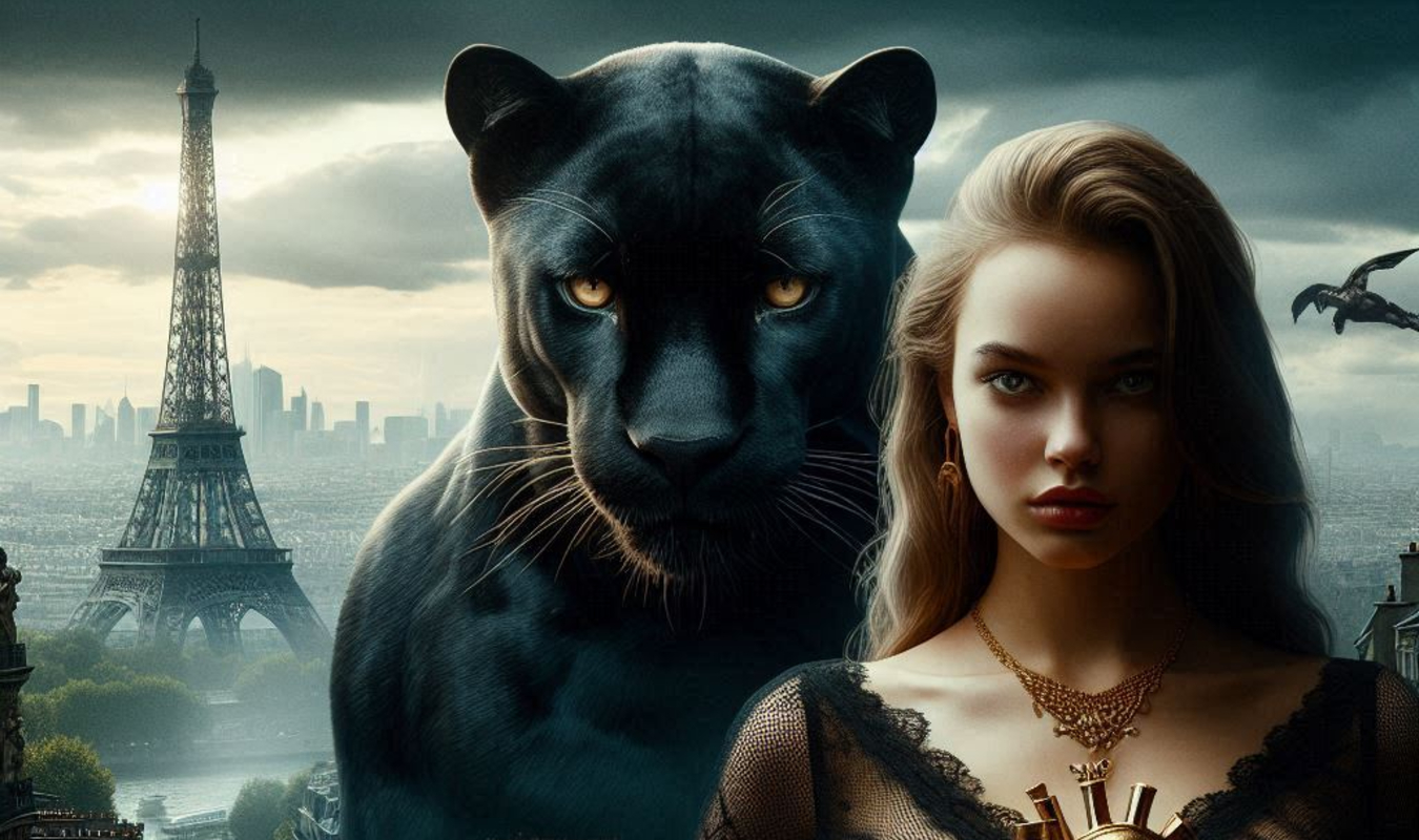 Une panthère au jardin d'Eden