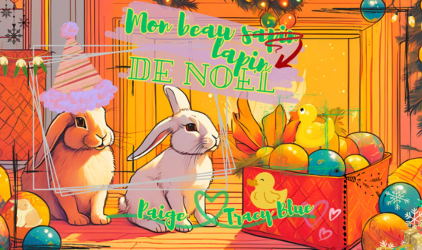 🎄Mon beau s̶a̶p̶i̶n̶ lapin de Noël 🐇