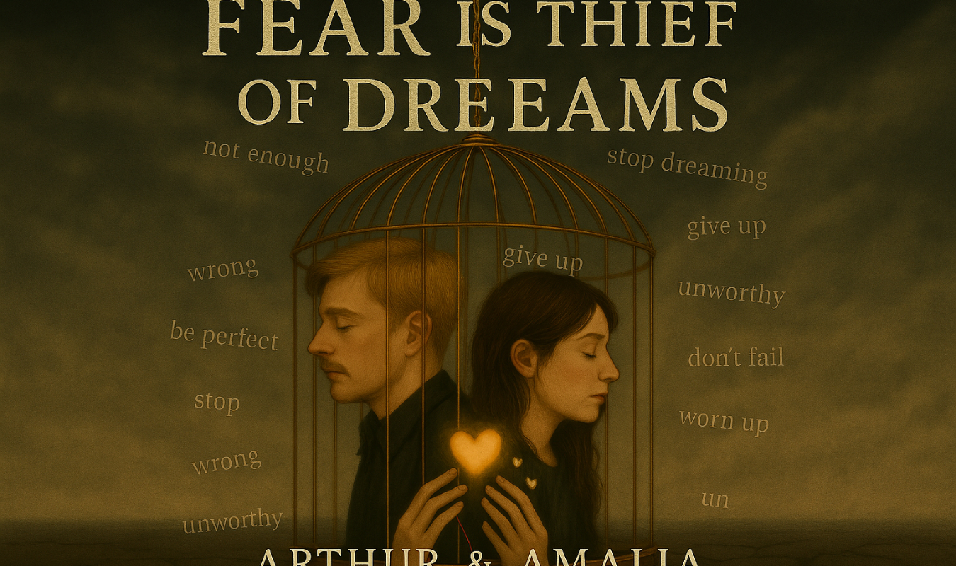 Fear is the thief of dreams