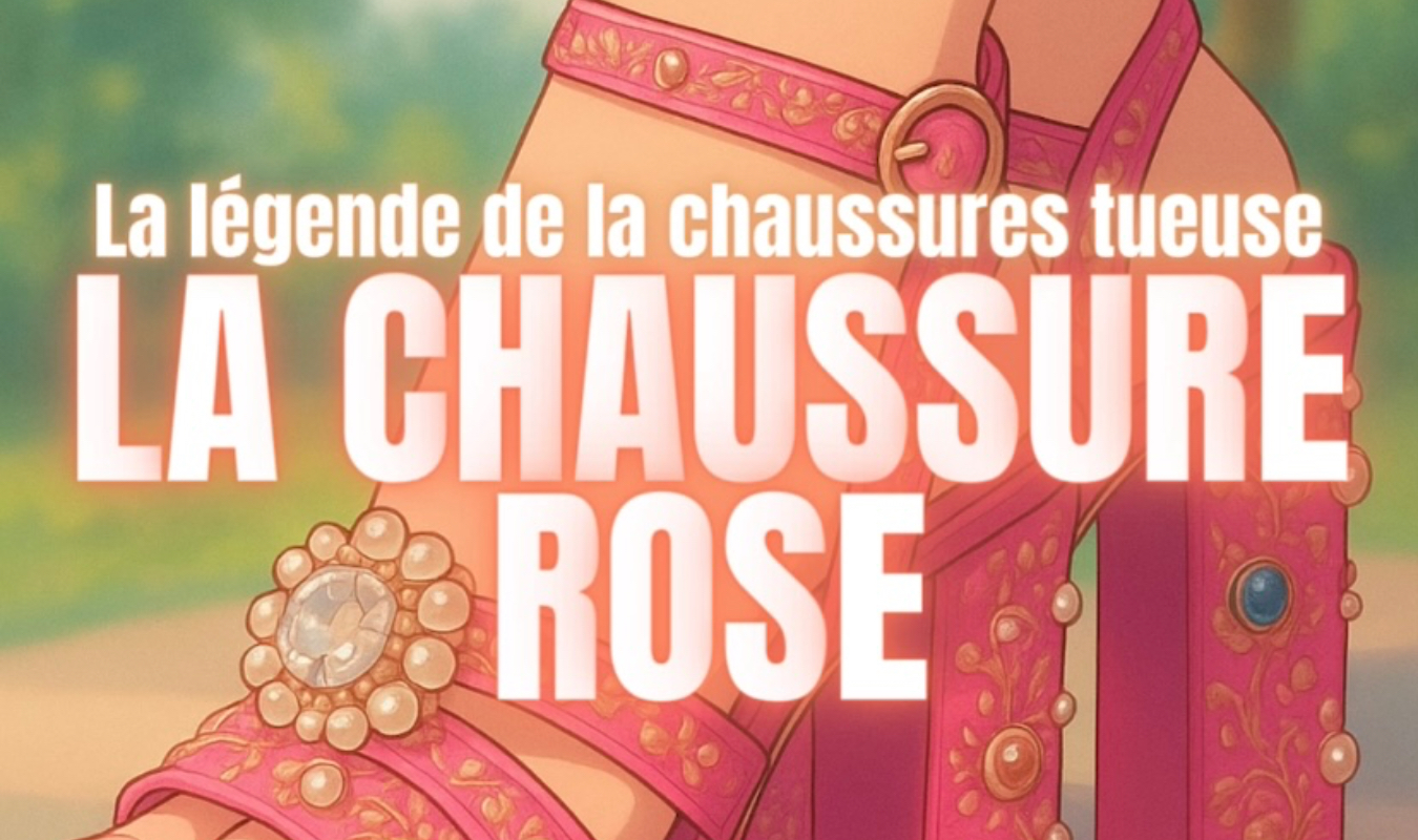 La chaussure Rose 