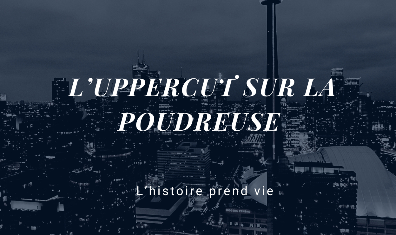 Uppercut sur la poudreuse 