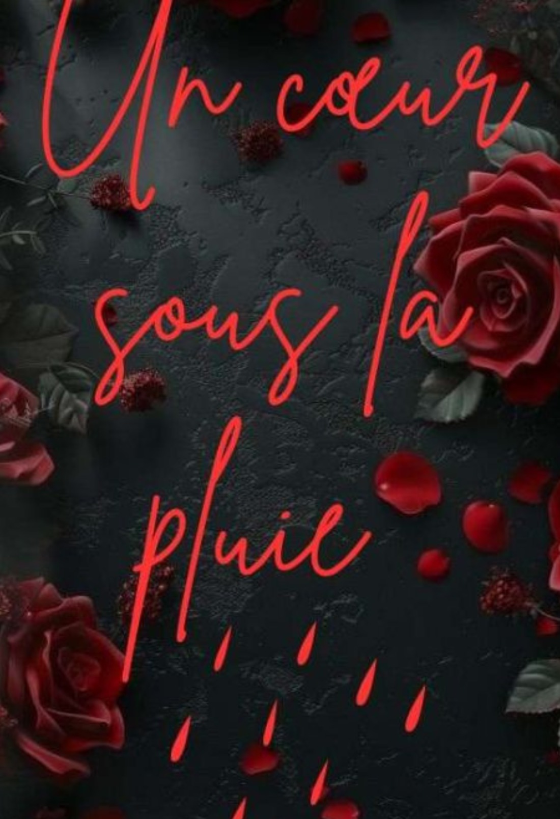Un coeur sous la pluie