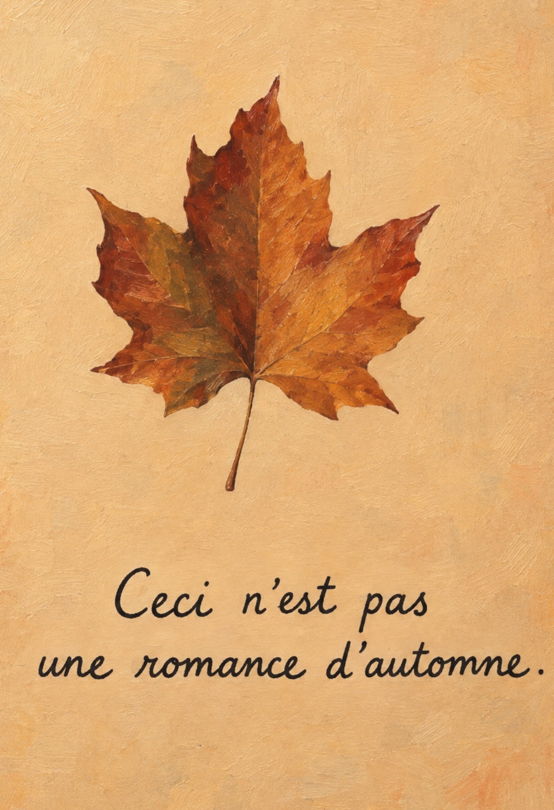 Ceci n'est pas une romance d'automne