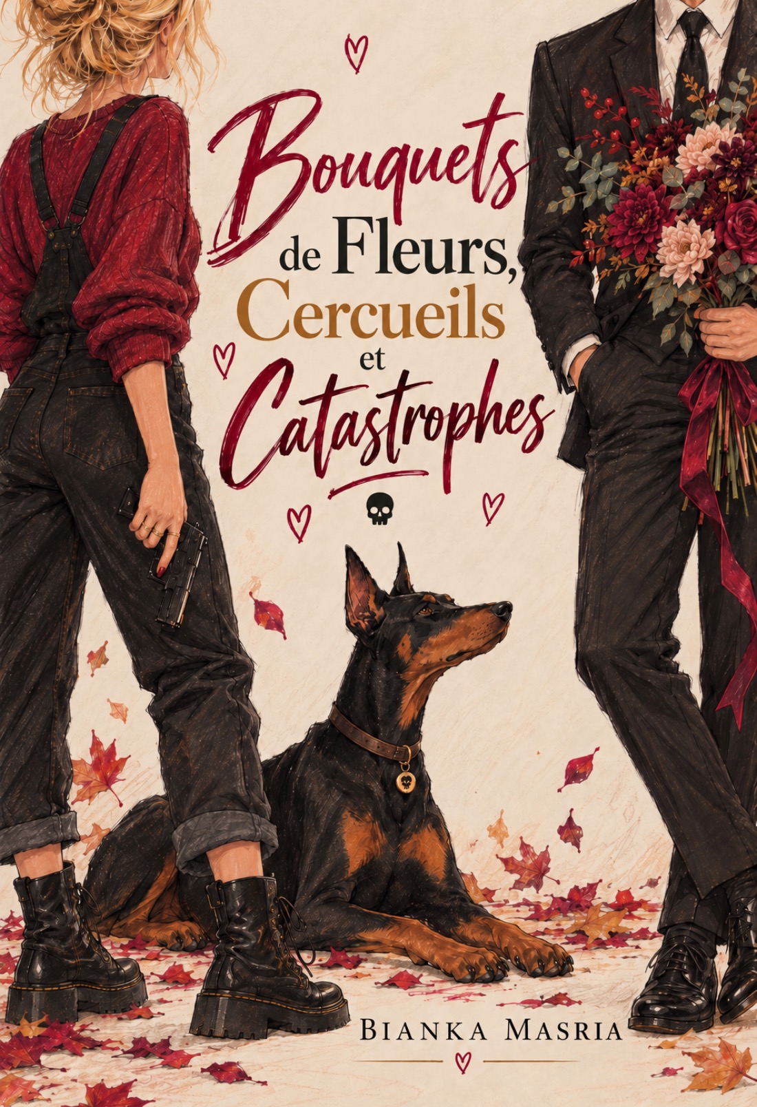 Bouquets de fleurs, cercueils et catastrophes.