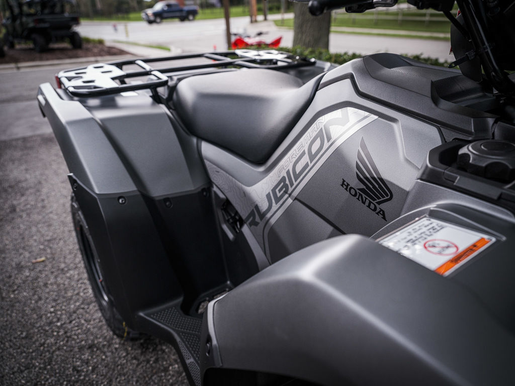 New 2025 Honda® FourTrax Foreman Rubicon 4x4 EPS Matte Gray 