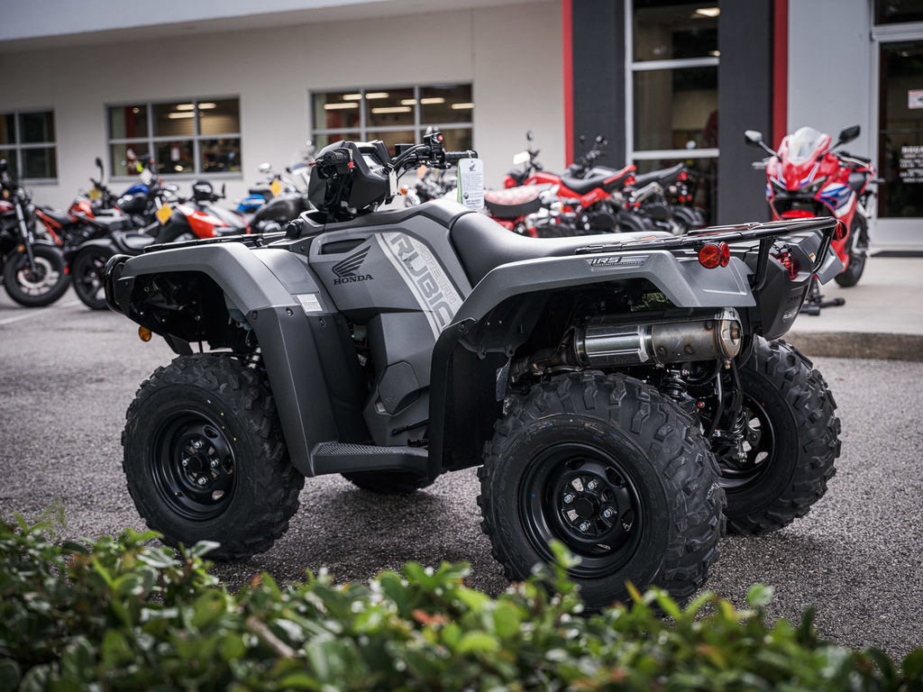 New 2025 Honda® FourTrax Foreman Rubicon 4x4 EPS Matte Gray 