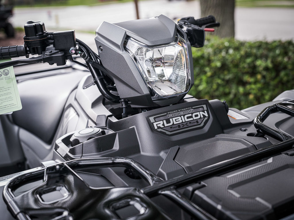 New 2025 Honda® FourTrax Foreman Rubicon 4x4 EPS Matte Gray 