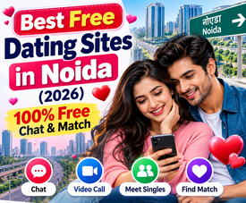 Best Free Dating Sites in Noida (2026) 100% Free Chat & Match, Meet Singles