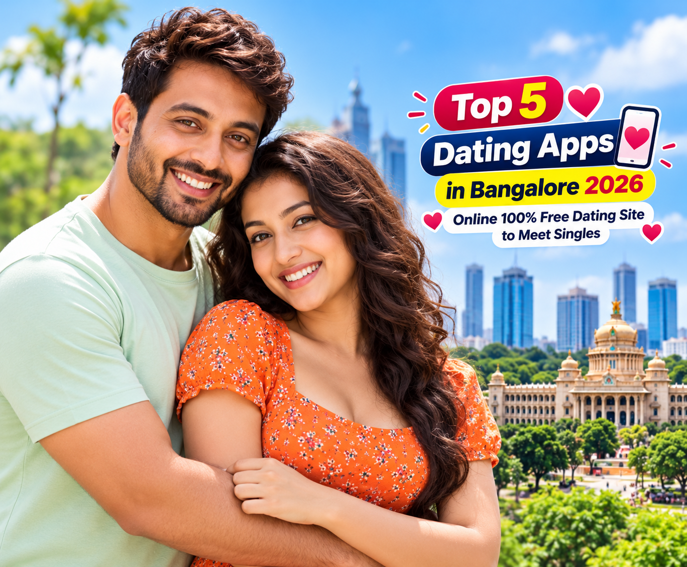 Top 5 Dating Apps in Bangalore 2026' Online 100% Free Dating Site to Meet Singles"