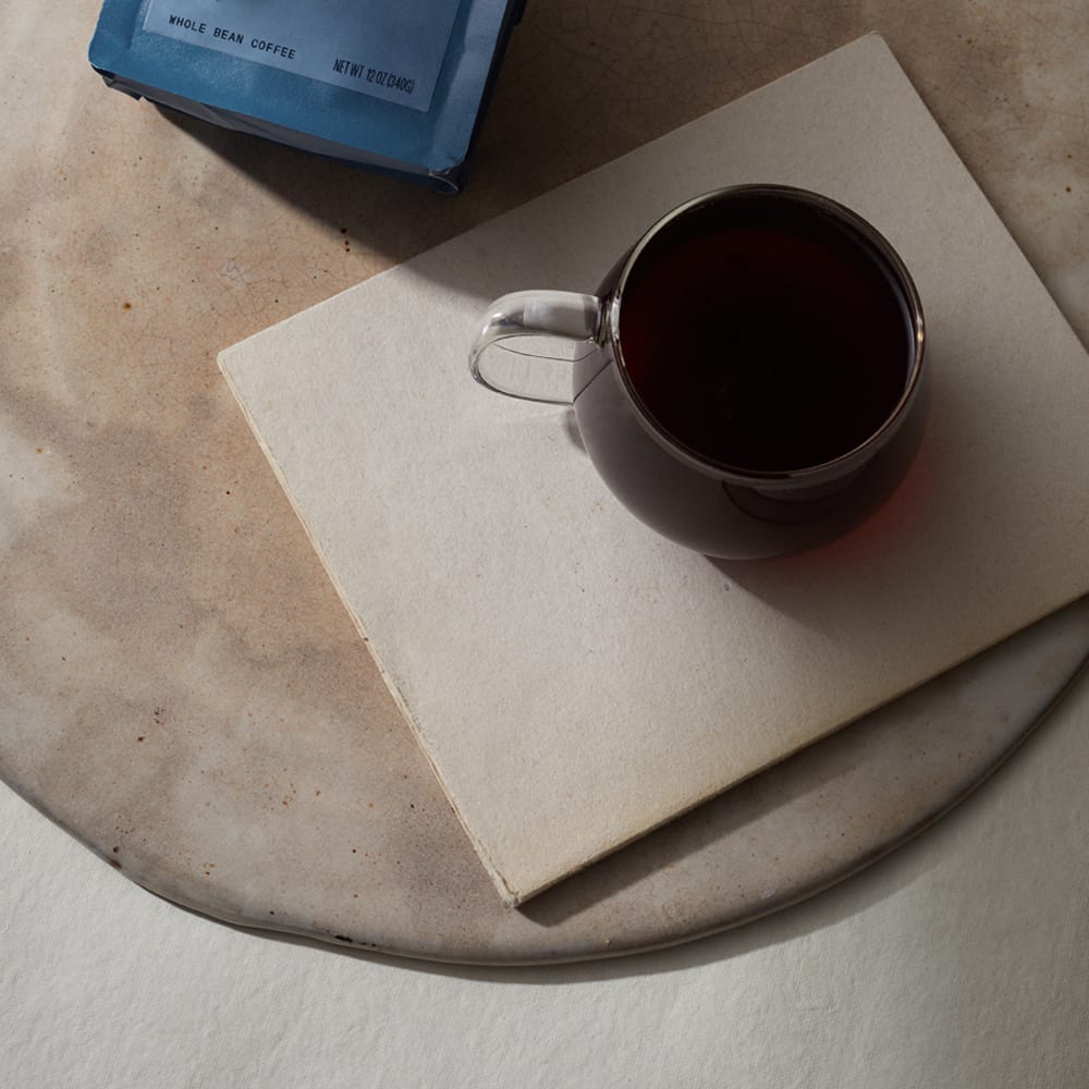 cup of coffee on counter