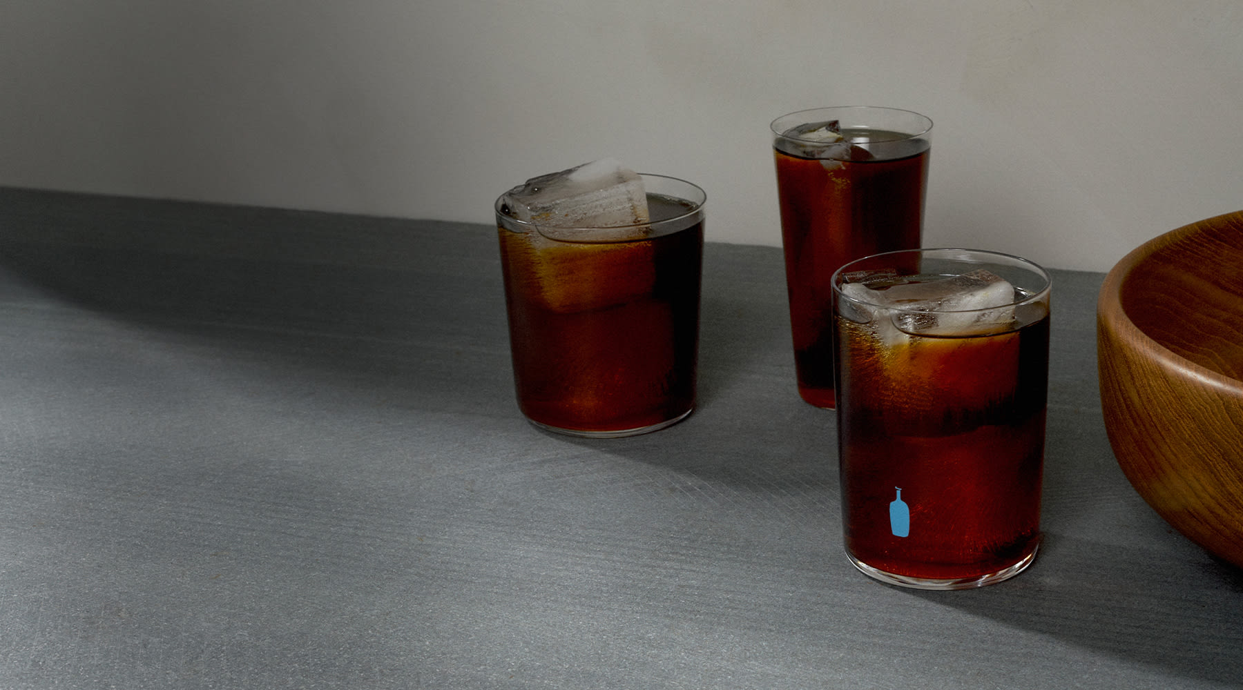 iced coffee glasses