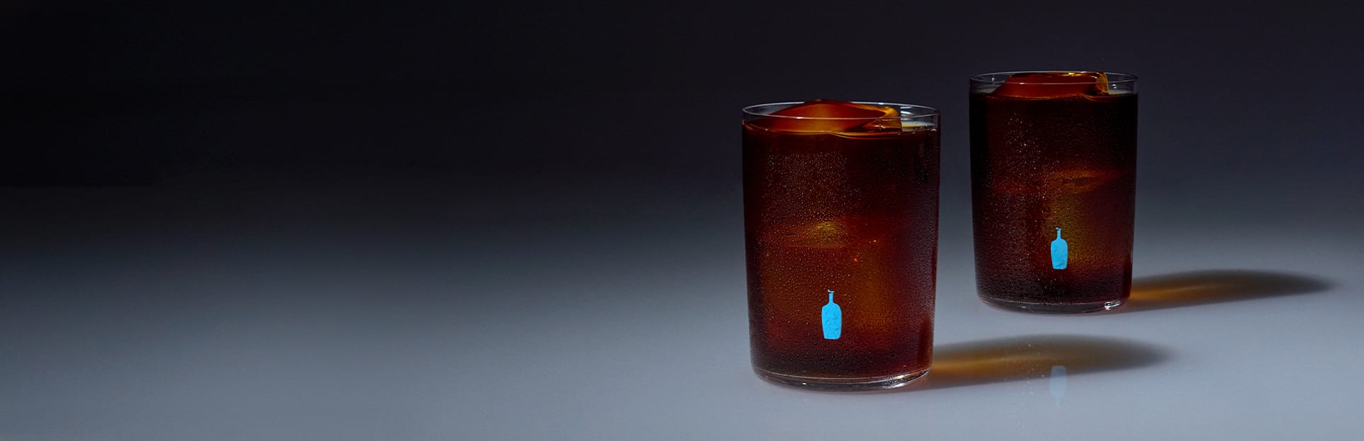 iced coffee in glasses