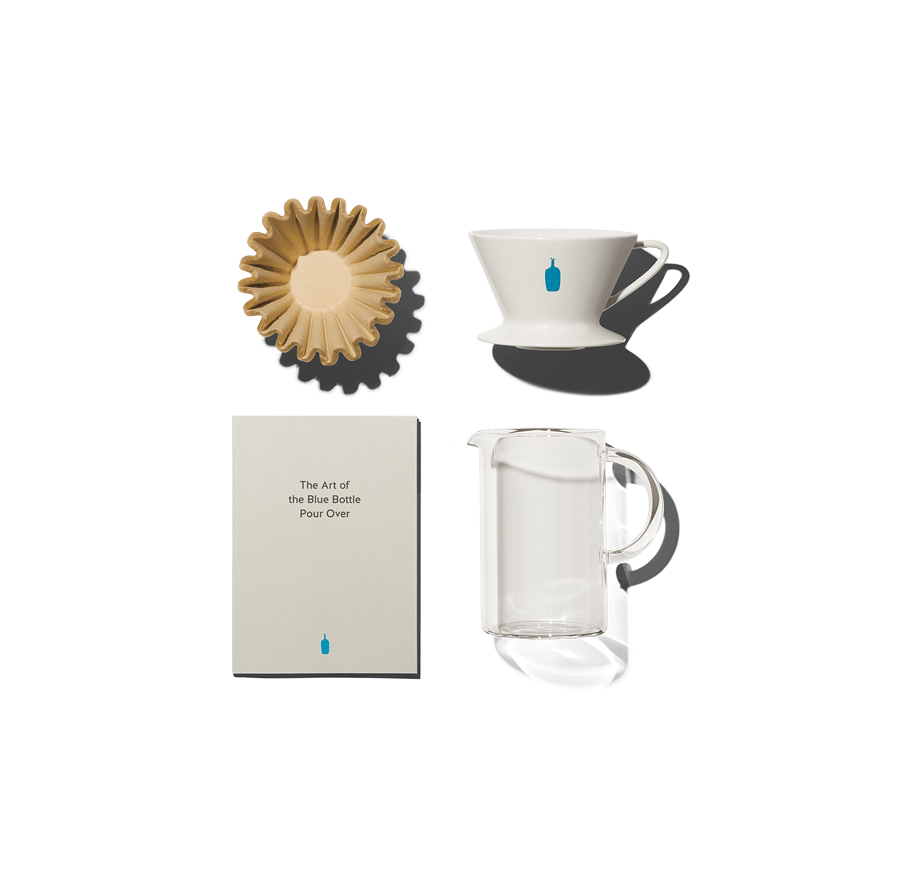 blue bottle coffee pour over kit
