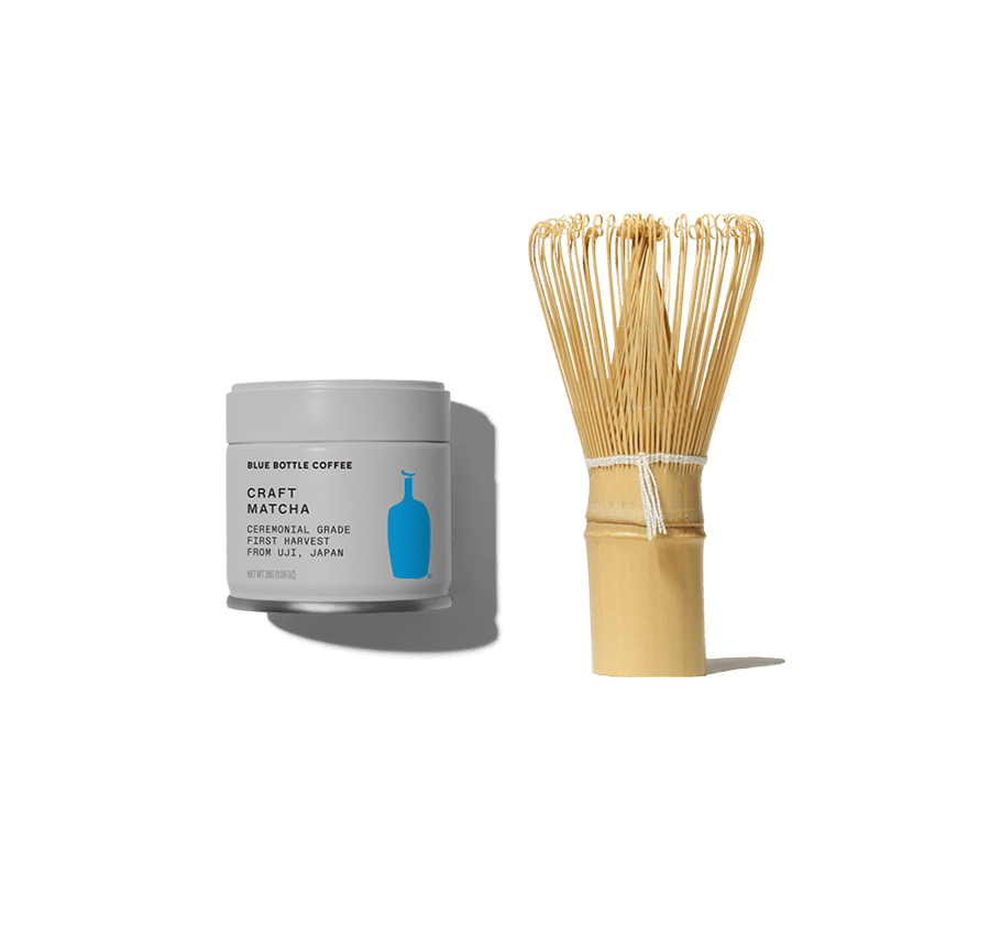 craft matcha and whisk 