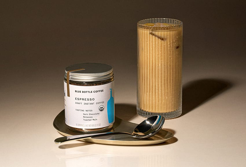 cup of coffee in glass mug