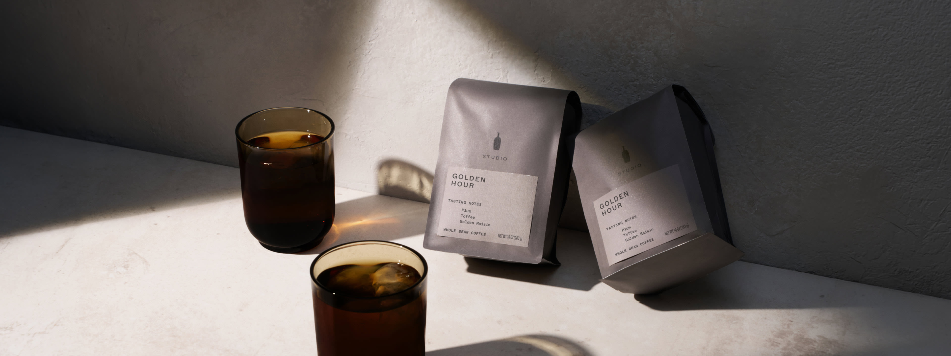 blue bottle coffee golden hour studio blend whole bean coffee