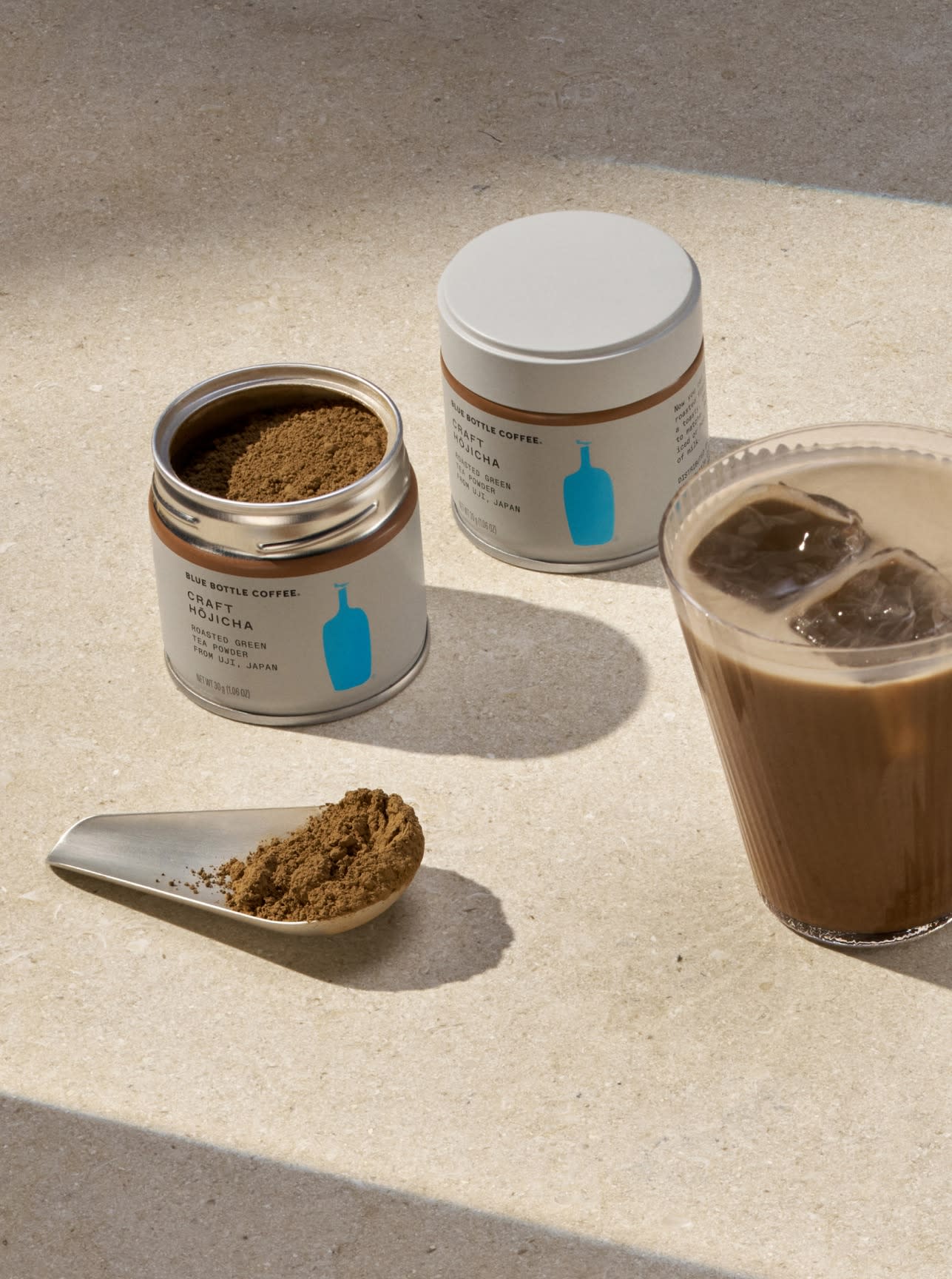 blue bottle coffee craft hojicha powder