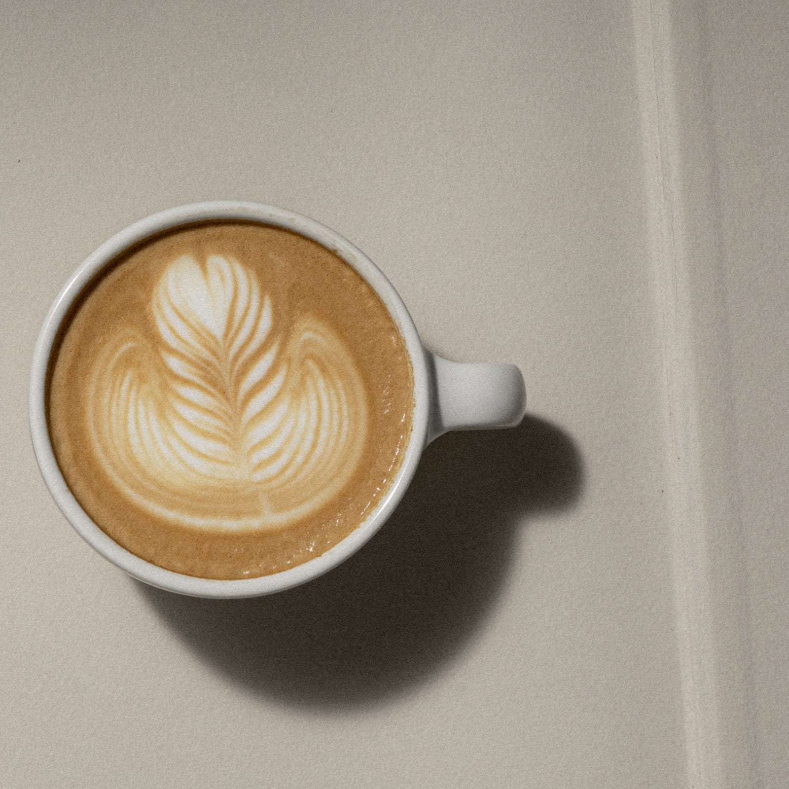 Latte Cup and Saucer