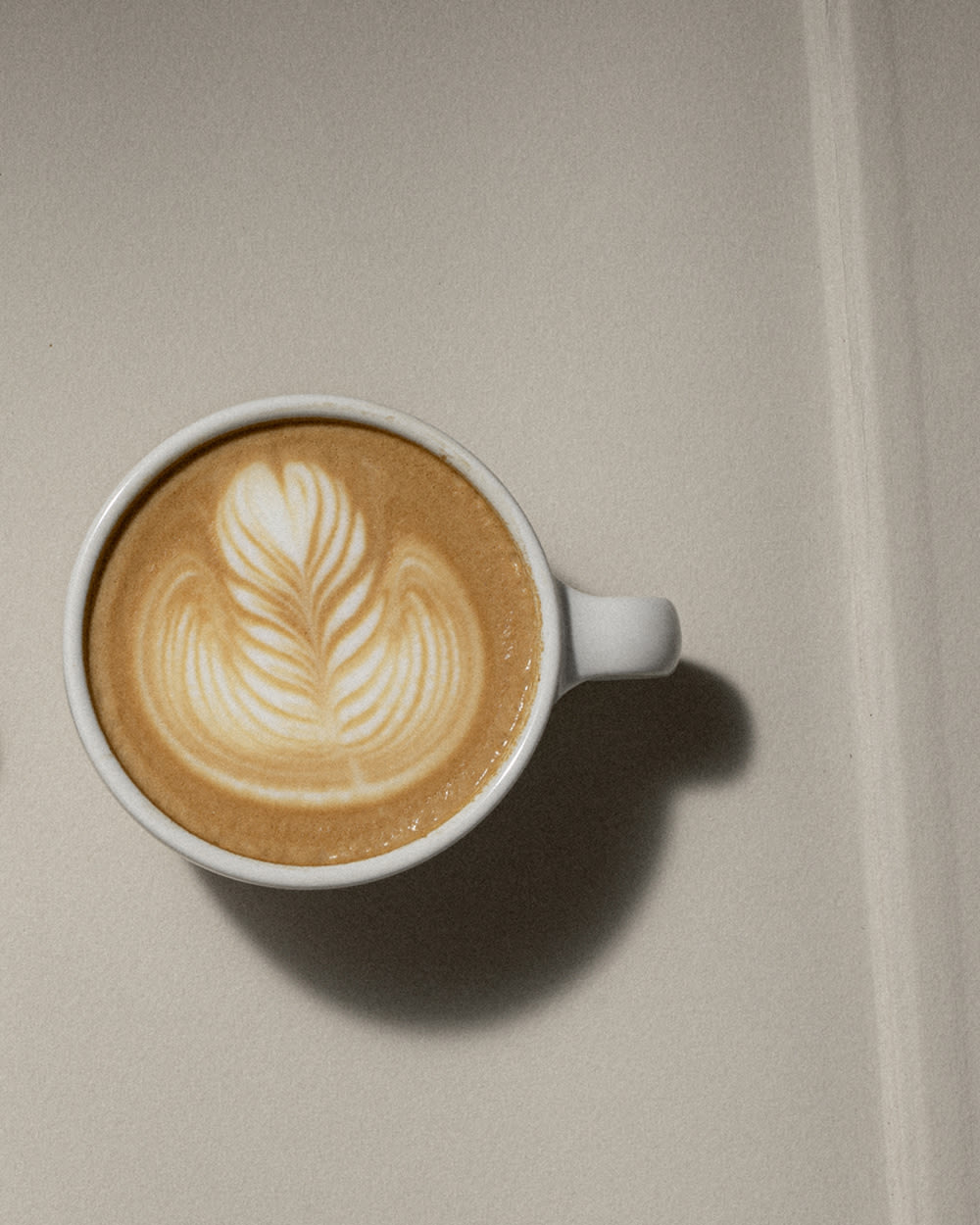 Latte Cup and Saucer