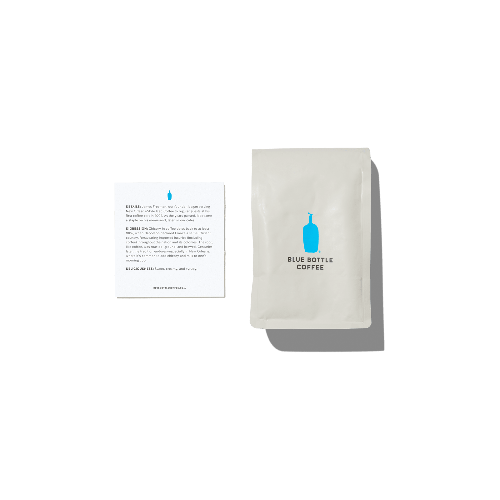 bag of blue bottle coffee