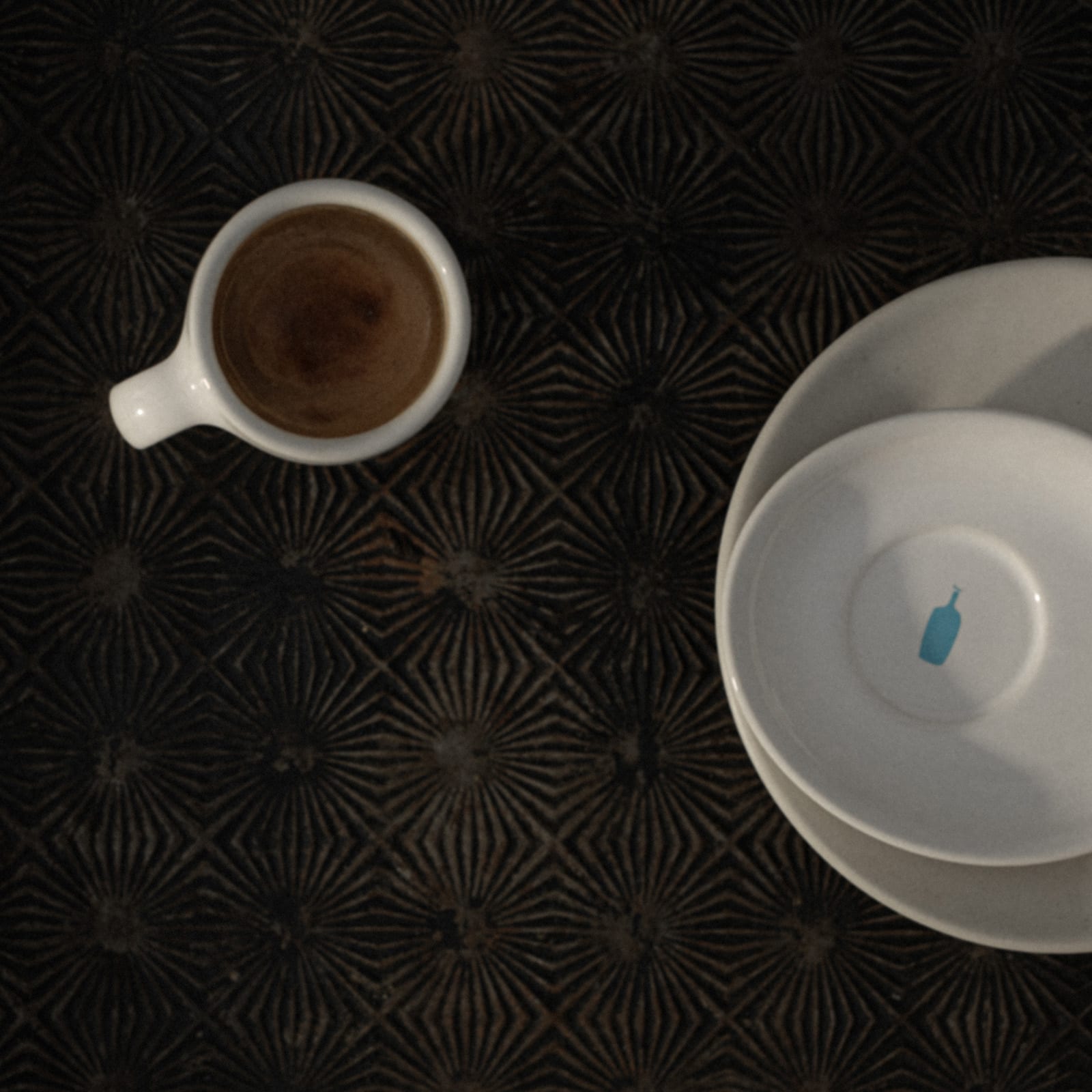 Espresso in a ceramic cup