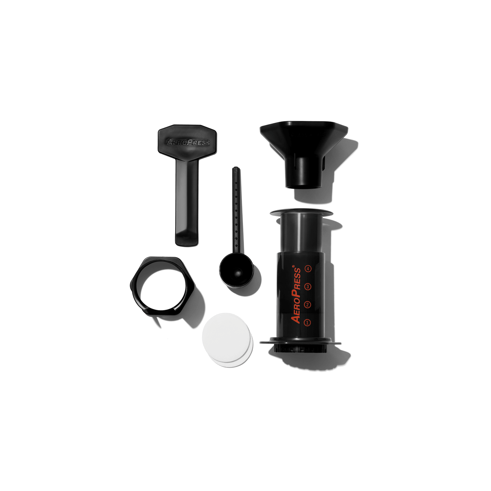 Aeropress components 