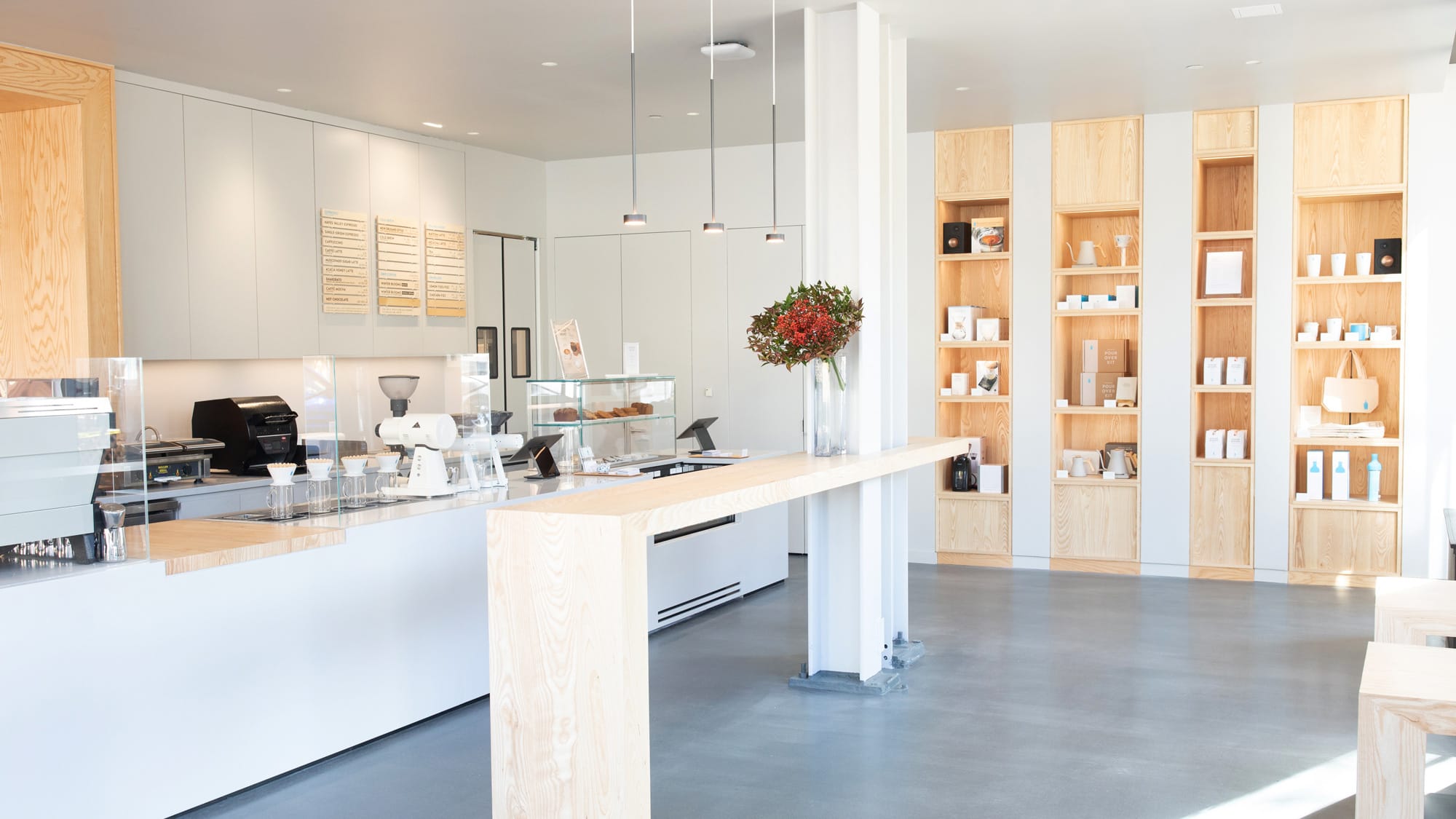 b street blue bottle cafe