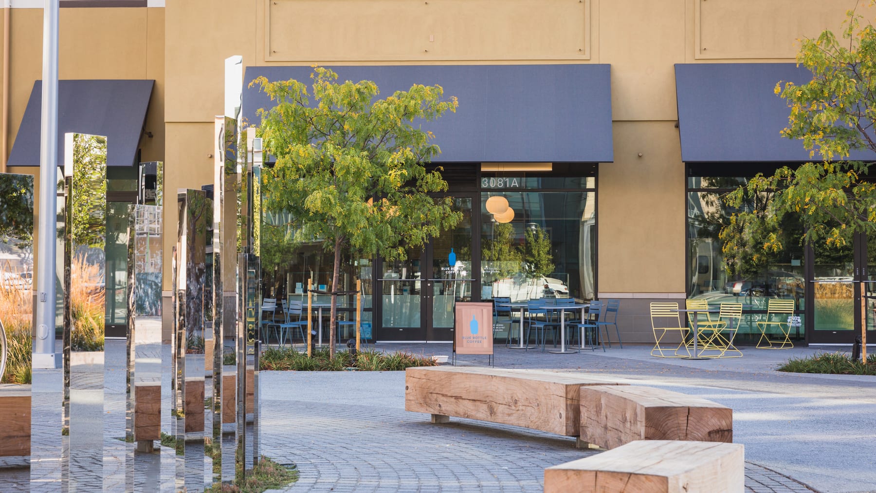 Bay Meadows Cafe exterior