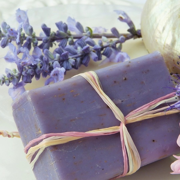 Purple soap