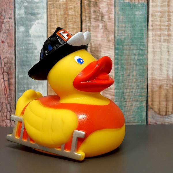 Firefighter duck