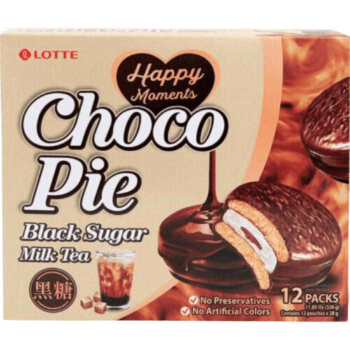 Lotte chocopie milk tea Lotte chocopie milk tea