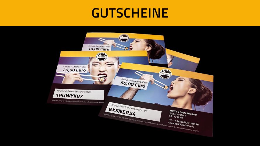 Sushi Bonn Warengruppenbild