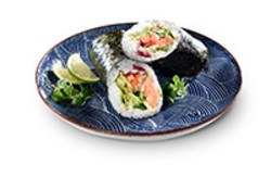 Lachs-Lime Burrito 2 Sushi Burritos Lachs-Lime Burrito 2 Sushi Burritos