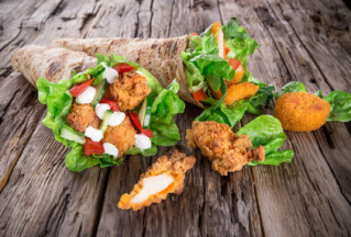 Wrap Double Chicken Wrap Double Chicken
