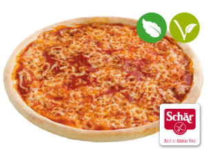 Glutenfreie Pizza Margherita vegan Glutenfreie Pizza Margherita vegan
