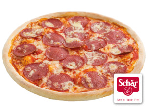 Glutenfreie Pizza Salami Glutenfreie Pizza Salami