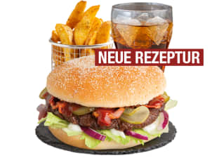 BBQ Bacon Burgermenü Small BBQ Bacon Burgermenü Small