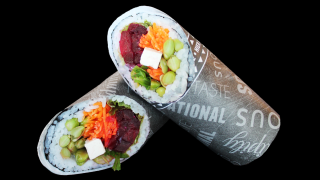 120a - Halber Veggy Burrito 120a - Halber Veggy Burrito