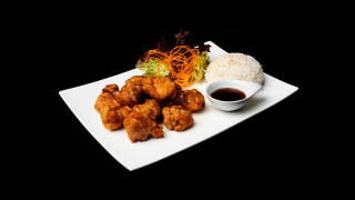 Karaage mit Soja Sauce Karaage mit Soja Sauce