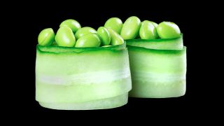 338 - Edamame Gunkan (2 Stk.) 338 - Edamame Gunkan (2 Stk.)