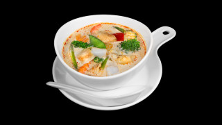 Tom Kha Gai Huhn Tom Kha Gai Huhn