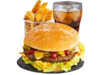 American Style Burgermenü American Style Burgermenü